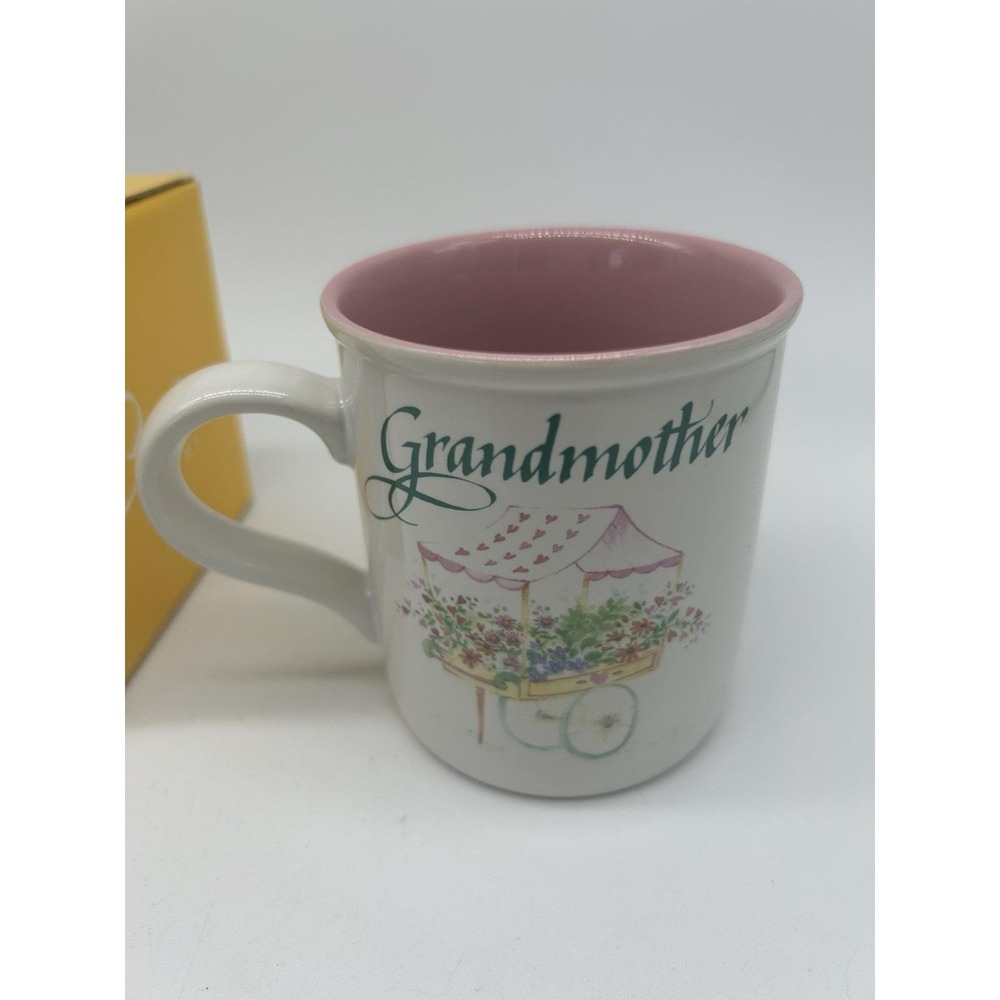 Vtg Grandma Gift Carlton Card Grandmother Love Mug NEW in Box NOS Mother's Day